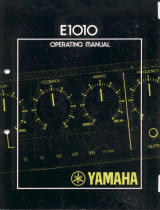 Yamaha E1010 Manualul proprietarului