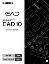 Yamaha EAD10 Acoustic Drum Module Mic Trigger Manual de utilizare