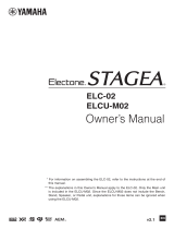 Yamaha ELCU-M02 Manualul proprietarului