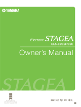 Yamaha Electone Stagea 01X Manualul proprietarului