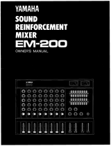 Yamaha EM-200 Manualul proprietarului
