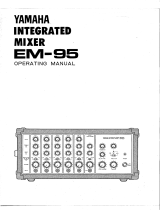 Yamaha EM-95 Manualul proprietarului