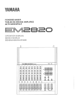 Yamaha EM2820 Manualul proprietarului