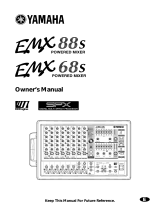 Yamaha EMX88S Manual de utilizare