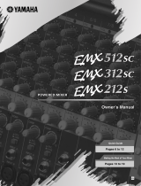 Yamaha EMX 512 Manualul proprietarului