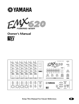 Yamaha EMX620 Manual de utilizare