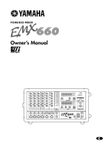 Yamaha EMX660 Manual de utilizare
