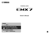 Yamaha EMX7 Manualul proprietarului