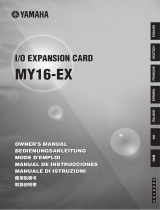Yamaha MY16-EX Manual de utilizare