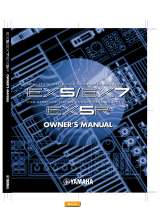 Yamaha EX5R Manual de utilizare