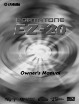 Yamaha EZ-20 Manual de utilizare