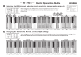 Yamaha F01 Manualul proprietarului