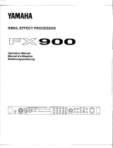 Yamaha FX900 Manualul proprietarului