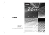 Yamaha GO46 Manualul proprietarului