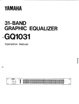 Yamaha GQ1031 Manualul proprietarului