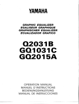Yamaha GQ2015A Manual de utilizare