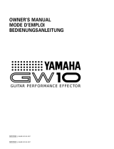 Yamaha GW10 Manualul proprietarului