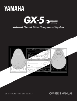 Yamaha GX-5 Manualul proprietarului