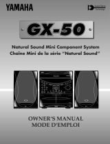 Yamaha GX-50RDS Manualul proprietarului