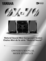 Yamaha GX70 Manual de utilizare