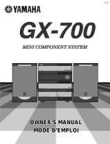 Yamaha GX-700 Manual de utilizare
