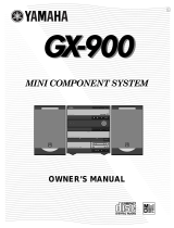 Yamaha GX-900 Manual de utilizare