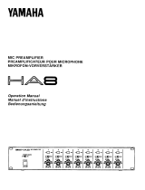 Yamaha HA8 Manualul proprietarului