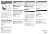 Yamaha HPH-200 Manualul proprietarului