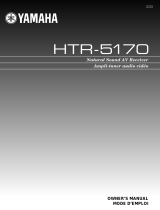 Yamaha HTR-5170 Manual de utilizare