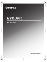 Yamaha HTR-5940 Manualul proprietarului