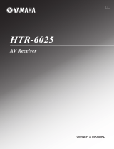 Yamaha HTR-6025 Manualul proprietarului