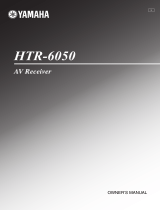 Yamaha HTR-6050 Manualul proprietarului