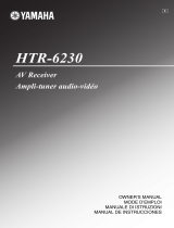Yamaha HTR-6230 Manualul proprietarului