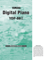 Yamaha YDP-88II Manual de utilizare