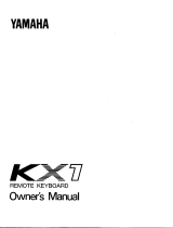 Yamaha KX-10 Manualul proprietarului