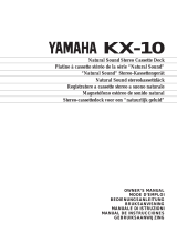 Yamaha KX10 Manual de utilizare