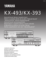Yamaha KX-493 Manualul proprietarului