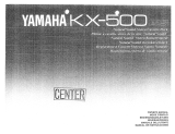Yamaha KX-500A Manualul proprietarului