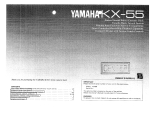 Yamaha KX-55 Manualul proprietarului