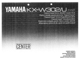 Yamaha KX-W302 Manualul proprietarului