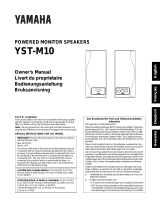 Yamaha YST-M10 Manualul proprietarului