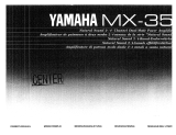 Yamaha MX-35 Manualul proprietarului