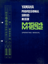 Yamaha M1524 M1532 Manualul proprietarului