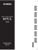 Yamaha M7CL V2.0 Manual de utilizare