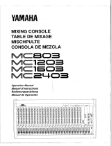 Yamaha MC803 Manual de utilizare