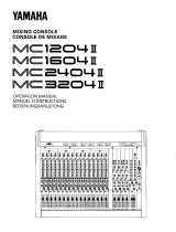 Yamaha MC1604II Manualul proprietarului