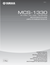 Yamaha MCS-1330 Manualul proprietarului