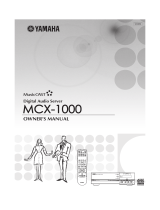 Yamaha MCX-1000 Manualul proprietarului
