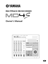 Yamaha MD4S Manual de utilizare