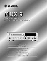 Yamaha MDX-9 Manual de utilizare